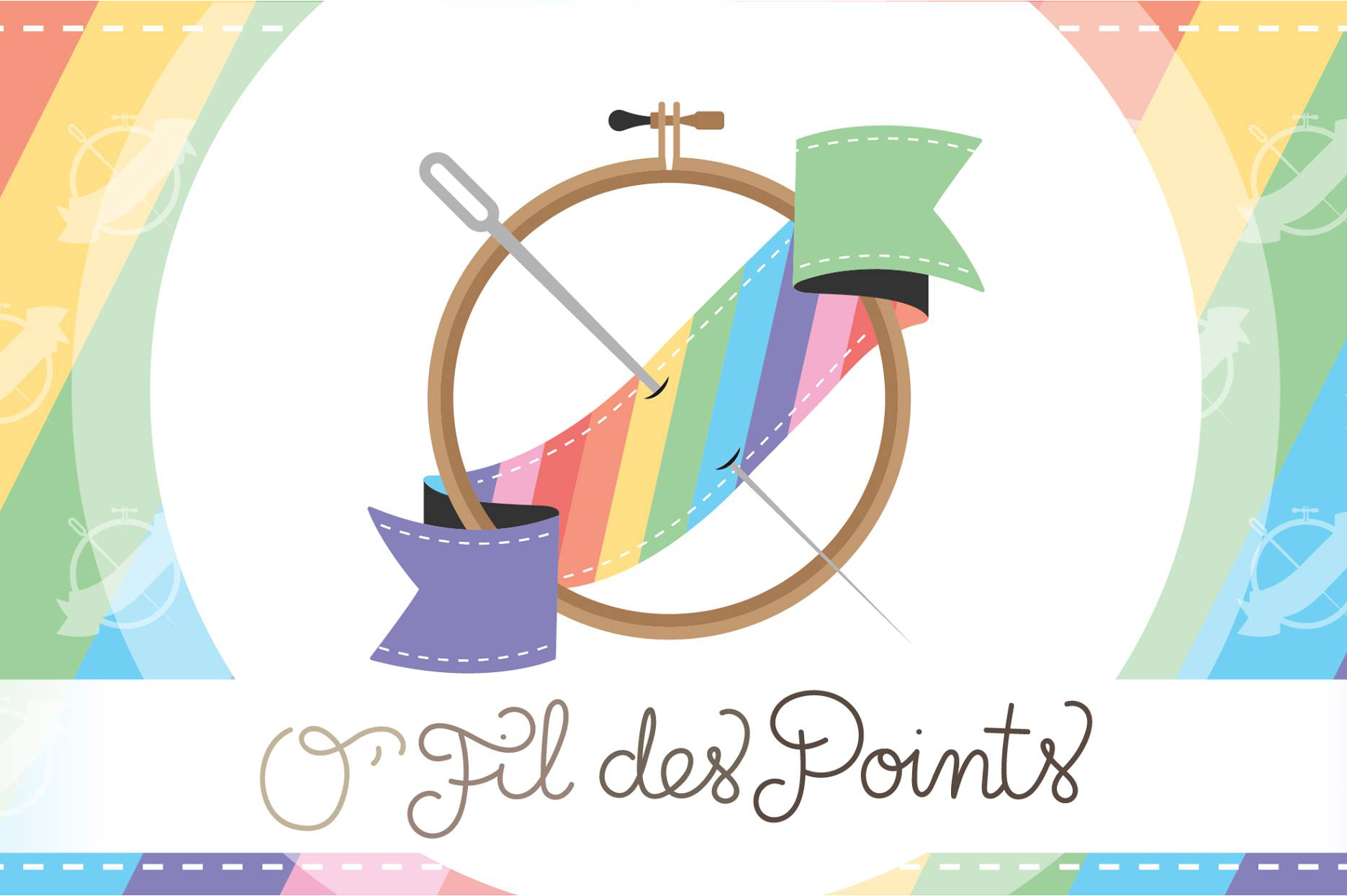 copinage o fil des points broderie