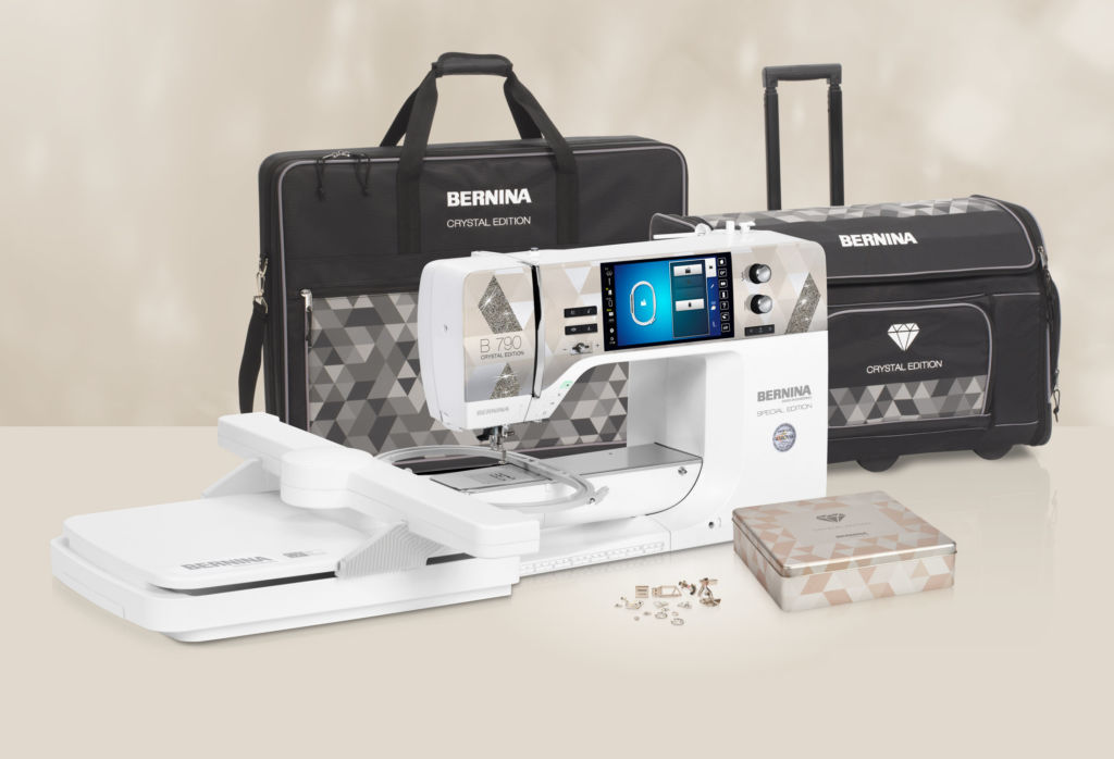 machine à coudre et à broder bernina 790 crystal edition